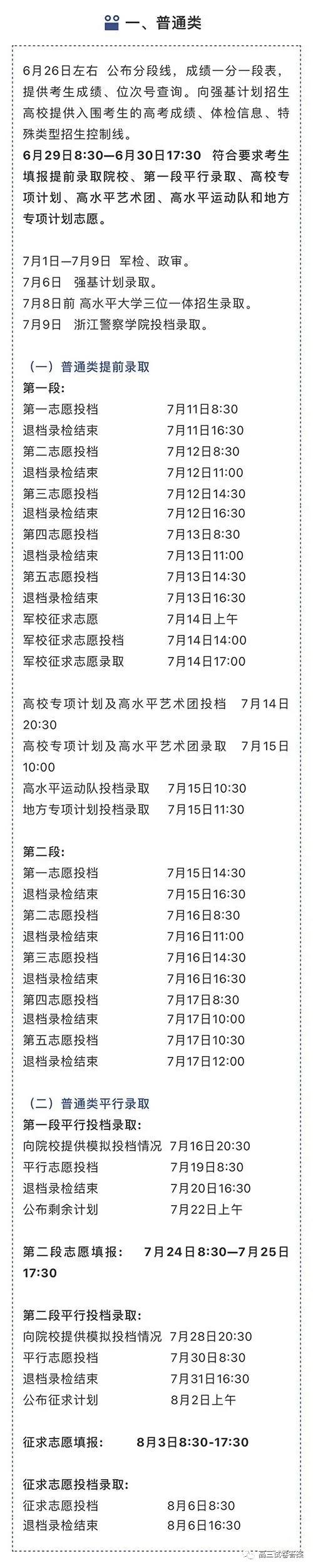 2022年浙江高考錄取查詢時間,浙江高考錄取查詢入口及方式