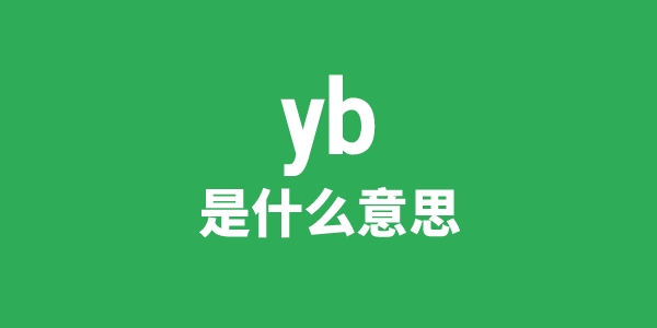 yb是什么意思