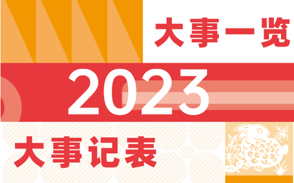 2023年大事件一覽,2023大事記表,2023大事時(shí)間軸