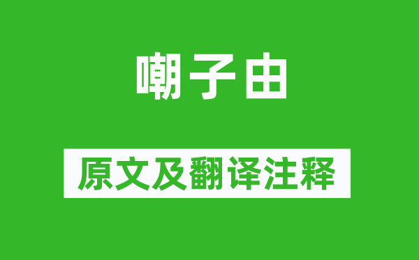 蘇軾《嘲子由》原文及翻譯注釋,詩意解釋