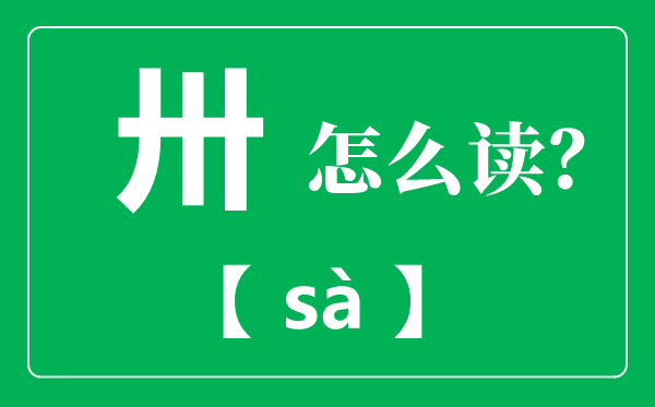 卅怎么讀,卅是什么意思,卅表示多少